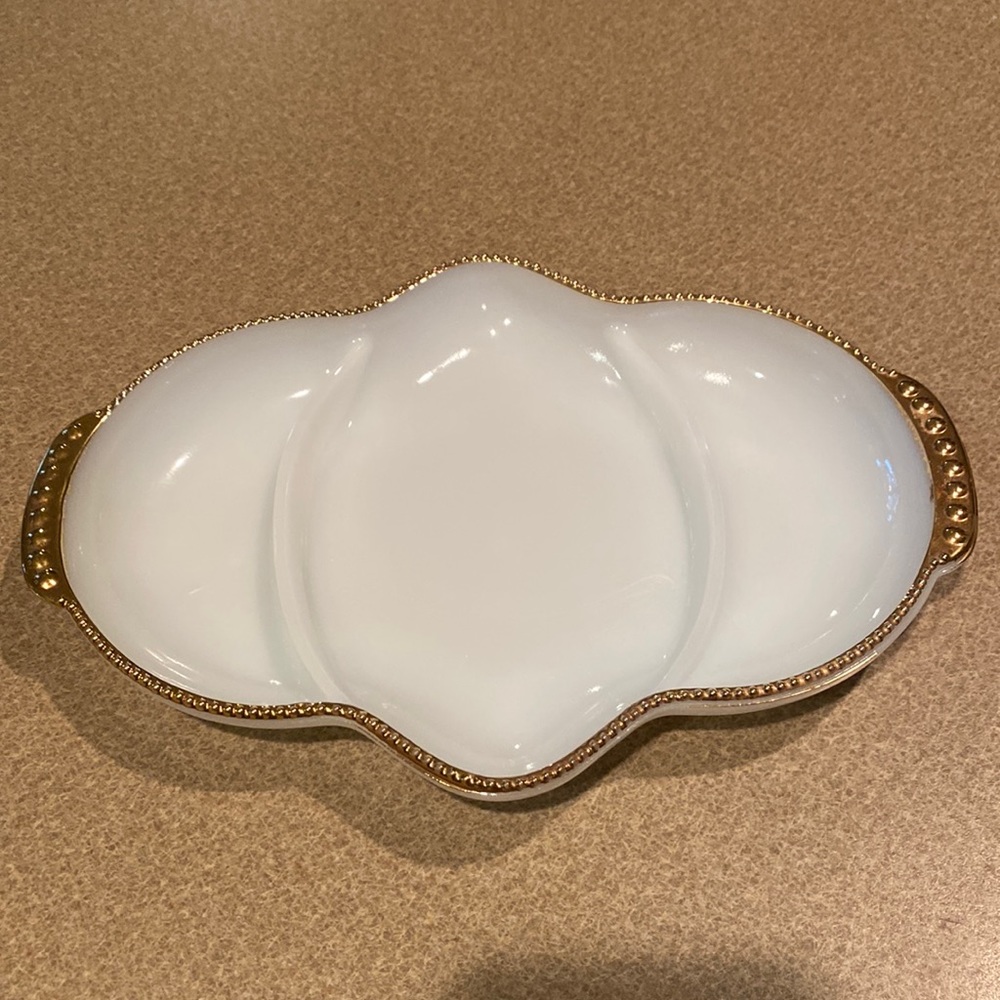 Vintage Fire King Serving Dish